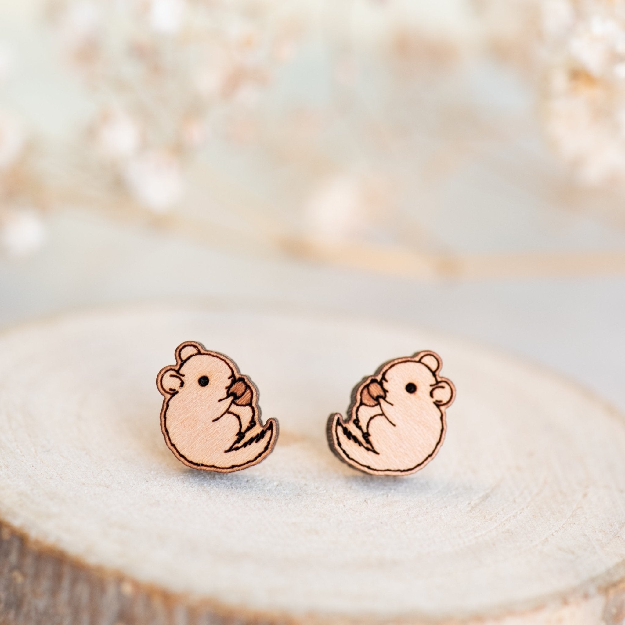 Chinchilla earrings on sale