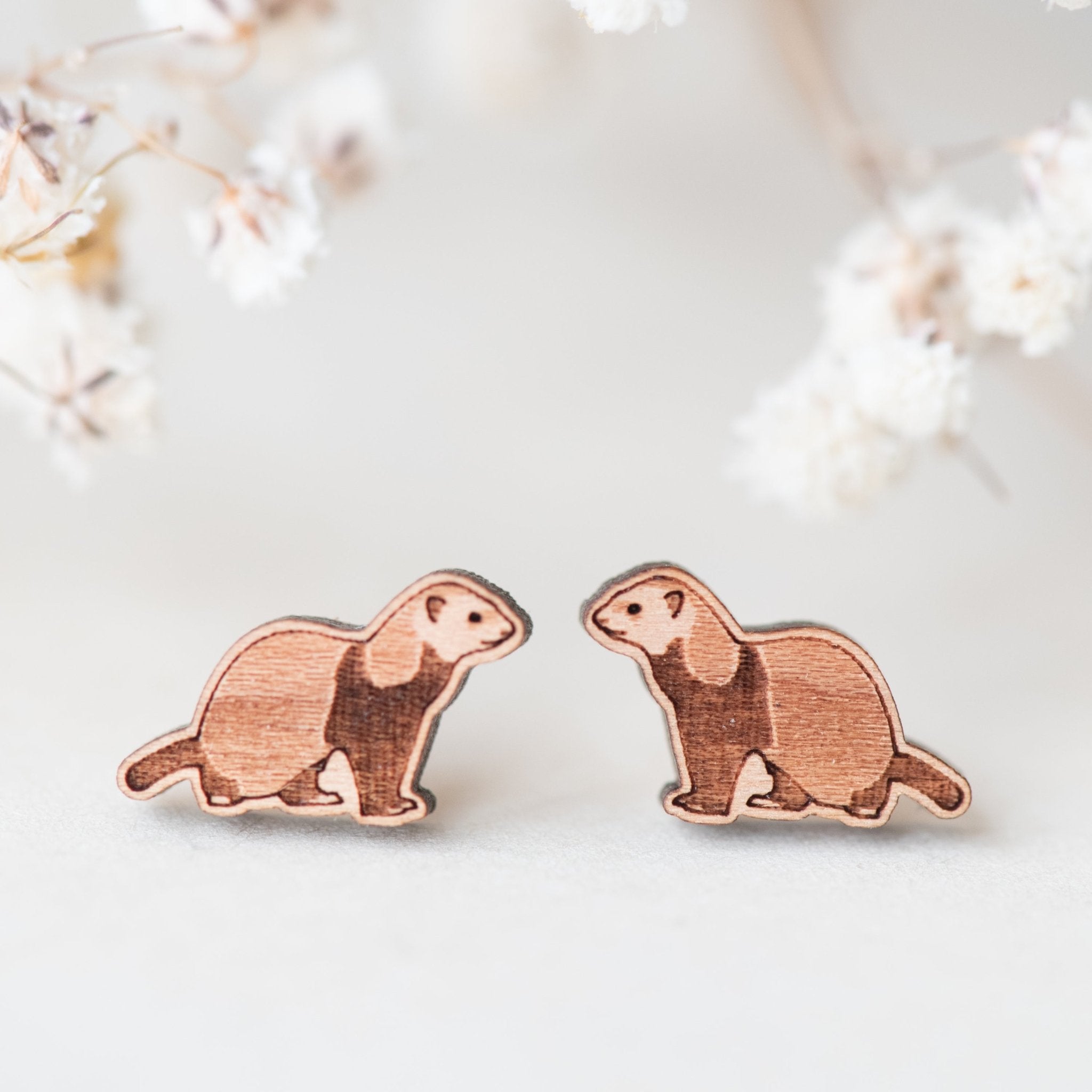 Sloth on sale stud earrings