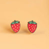 strawberry earrings