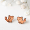 Cartoon Little Red Panda Earrings Eco-jewellery - EL10059 - Robin Valley Official Store